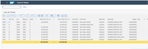 integração da pesagem de veículos de carga com um SAP ERP