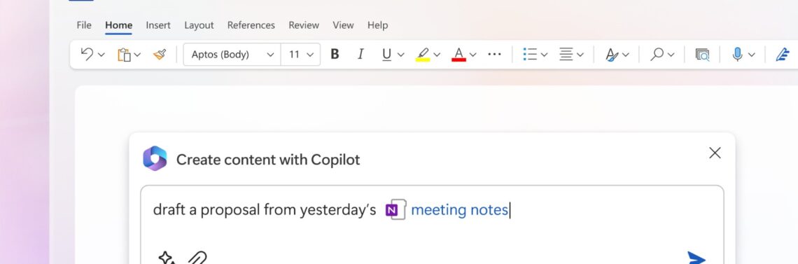 Captura de tela do Microsoft Copilot